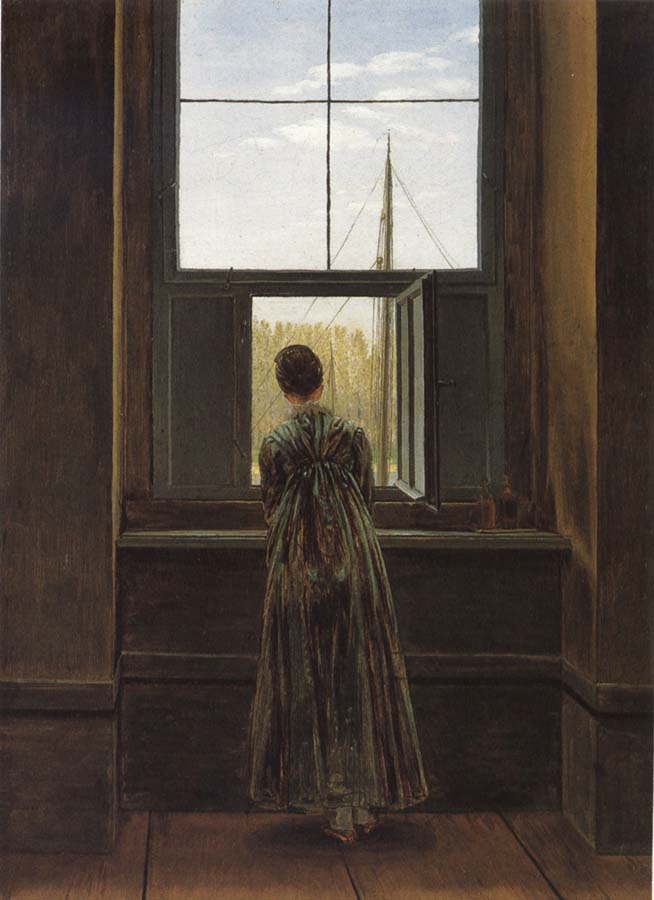 Caspar David Friedrich Woman at a Window